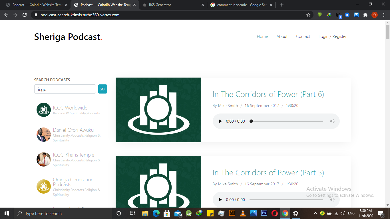 Sheriga Podcast